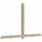 Ekena Millwork Eugene Rough Sawn Timber Gable Bracket, Douglas Fir, 108"W x 63"H x 4"D x 4"F, 14/12 Pitch GBW108X63X0404EUG00RDF - alternate 2